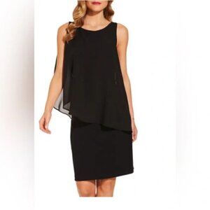 Boston Proper Beyond Travel Overlay Dress NWT